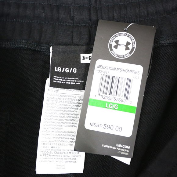 Under Armour Athleisure Performance Shorts Black L - Picture 3 of 5